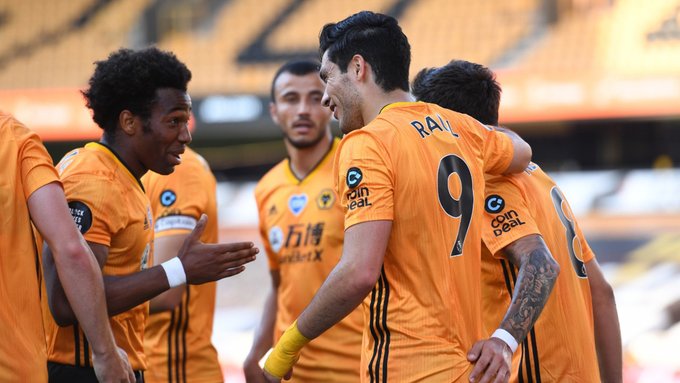 Raúl y Adama conforman la mejor dupla de la Premier League. (Foto: @Wolves)