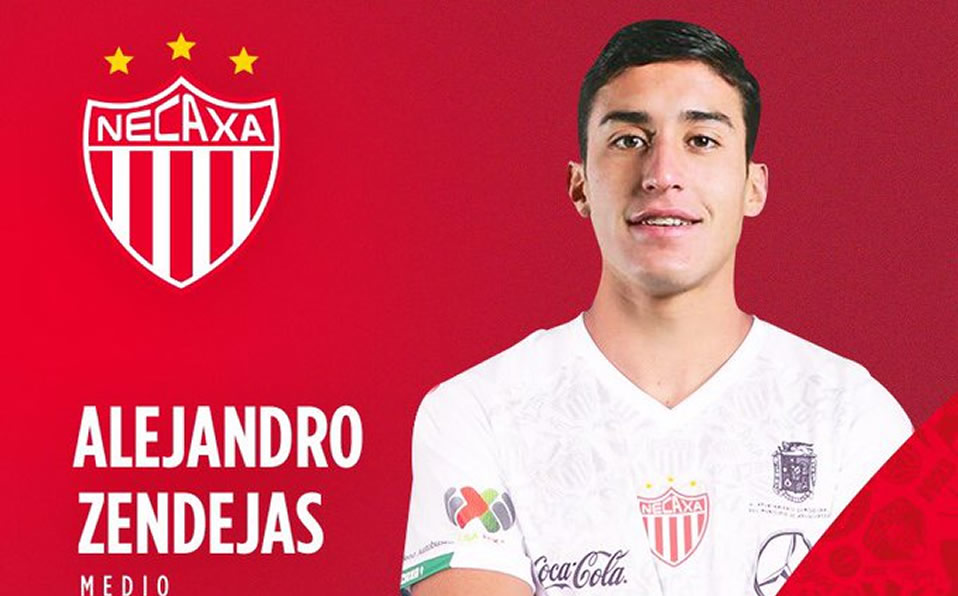 Alejandro Zendejas. (Foto: @ClubNecaxa)