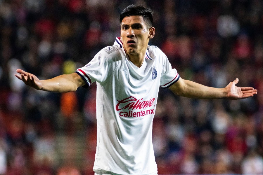 Antuna disputó 646 minutos con Chivas en el C2020. FOTO: Imago7.
