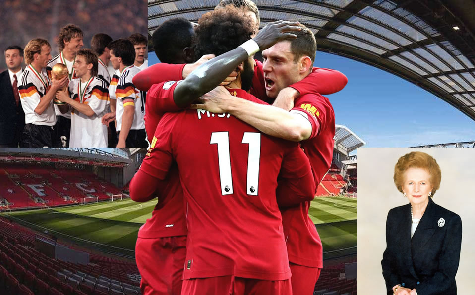 El mundo era un lugar muy diferente la última vez que el Liverpool ganó la Liga inglesa. (Footy Renders | FIFA | Wikipedia)