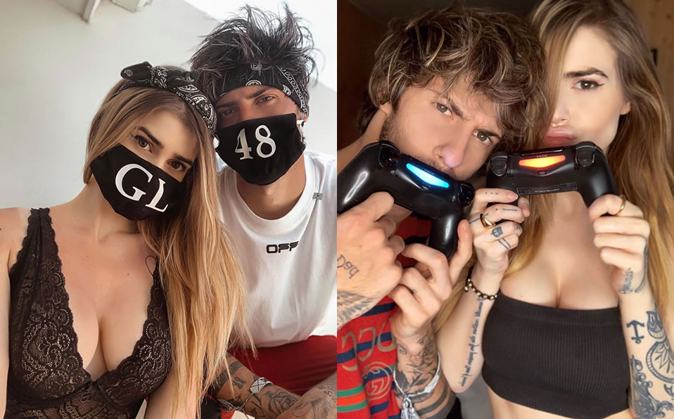 Una sesión de fotos subida por Ginevra Lambruschi le costó el trabajo a su novio futbolista. (IG: @GinevraLambruschi)