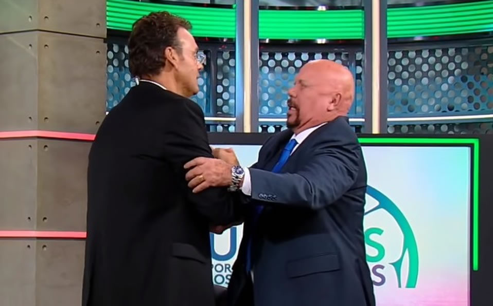 Los comunicadores coincideron hace tiempo en un programa especial (Captura
