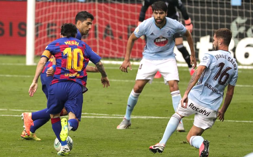 Aunque Araujo tuvo fallas, también tuvo aciertos. (LaLiga)