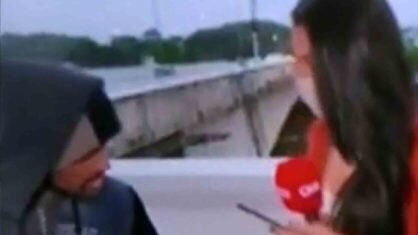 Bruna Macedo, reportera brasileña, es asaltada en un enlace en vivo