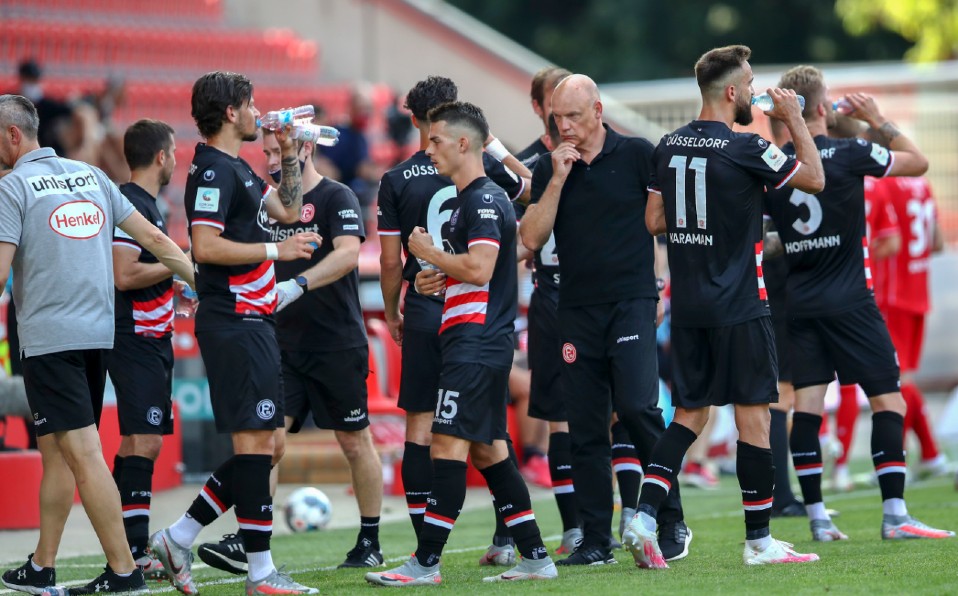 El Düsseldorf le dice adiós a la Bundesliga. Foto: AFP
