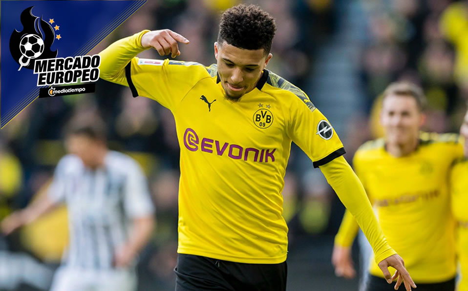 El internacional inglés podría volver a la isla (Twitter Jadon Sancho)