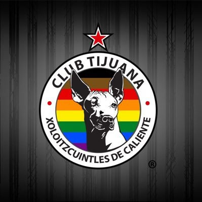Xolos fue otro equipo que modificó su escudo en apoyo a la diversidad sexual.