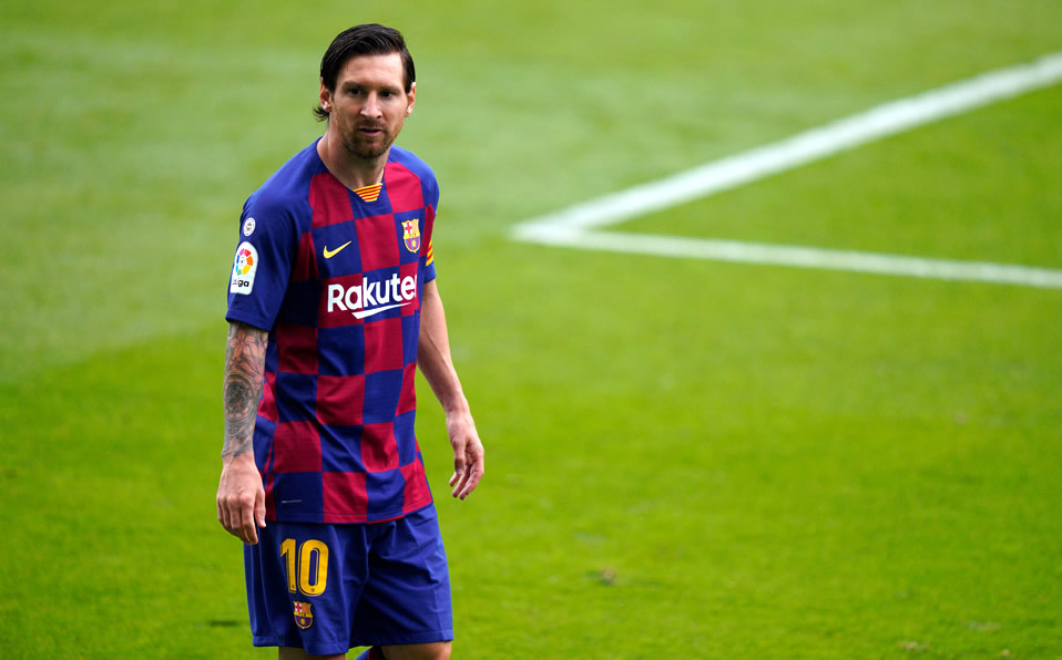 Lionel Messi durante la práctica de este lunes. (Foto: AFP)