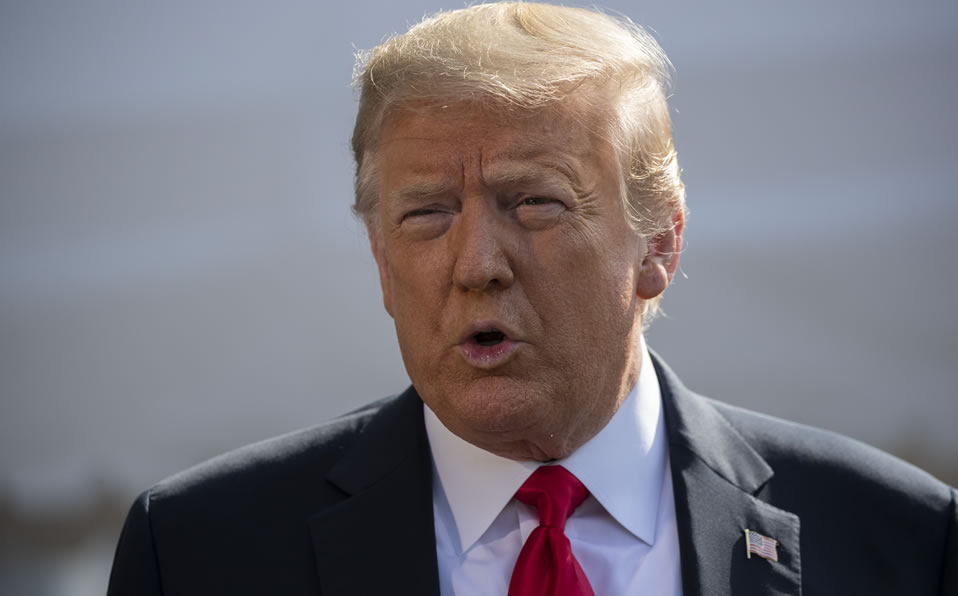 El presidente Donald Trump, señalado por autoridades iraníes (AP)