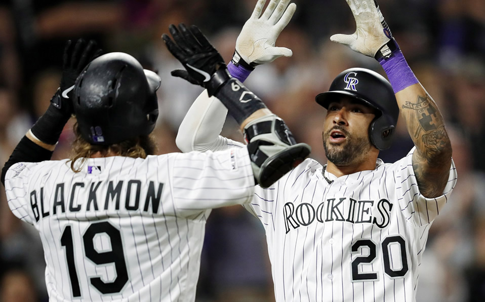Blackmon dio positivo por coronavirus; Desmond no jugará. (Foto: AP)