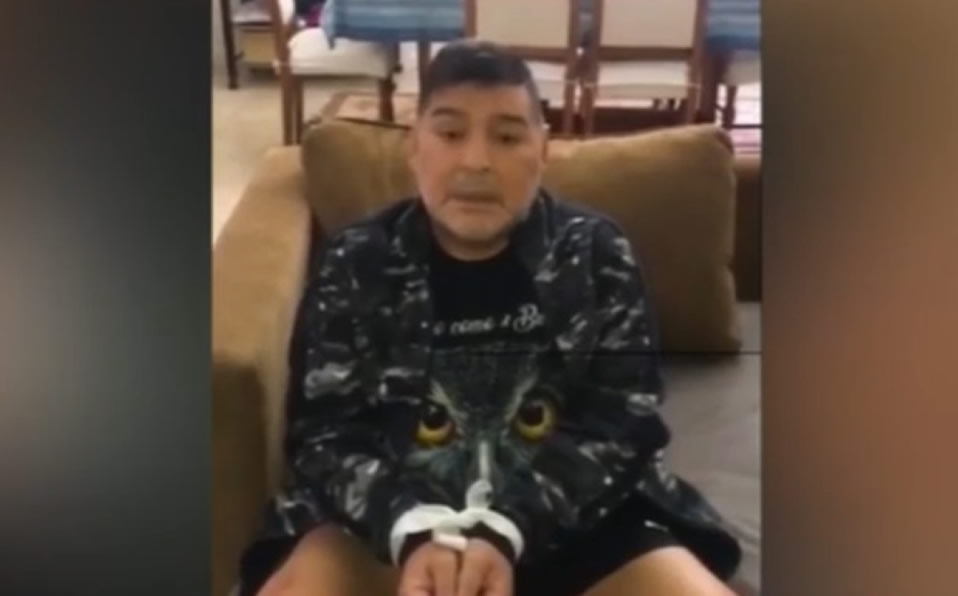 Diego Armando Maradona. (Captura de pantalla)