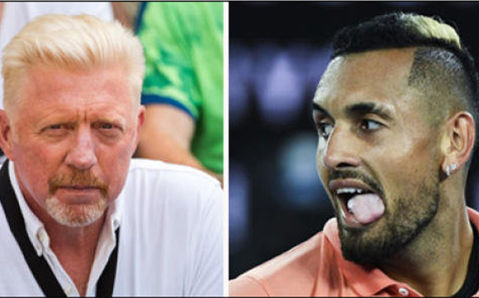 Kyrgios y Becker cruzan insultos en Twitter / Foto: AFP