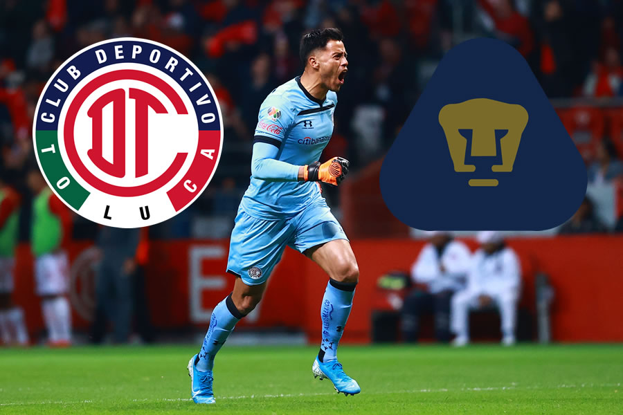Alfredo Talavera sale de Toluca y jugará con Pumas. (Foto: Imago7)