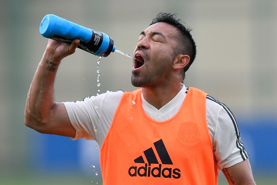 Marco Fabián, durante una concentración con la Selección Mexicana. FOTO: Imago7.