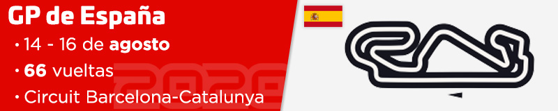 GP de España 2020, 14 al 16 de agosto
