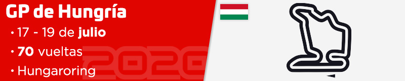 GP de Hungría 2020, 17 al 19 de julio
