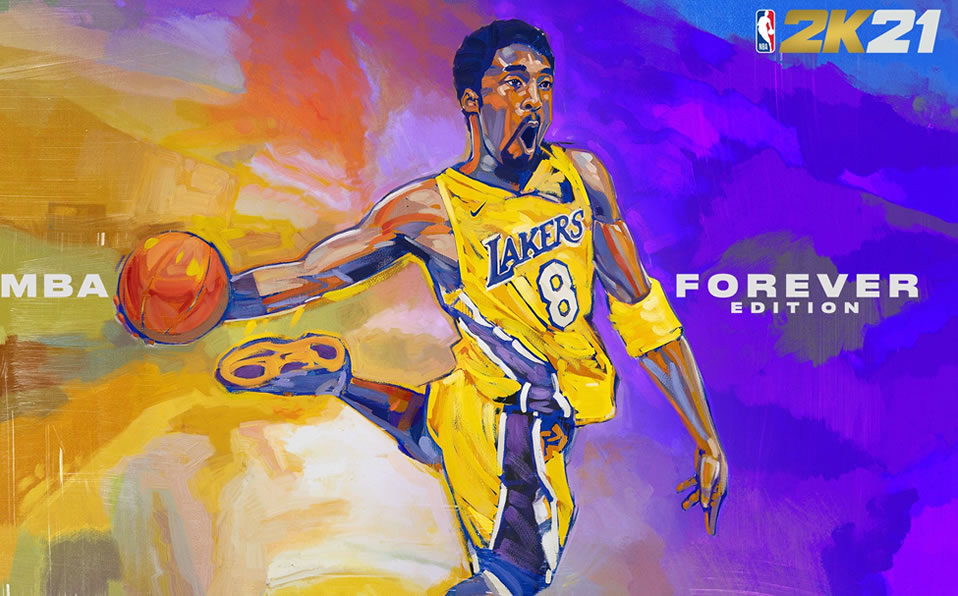 El legendario jugador del los Lakers, inmortalizado (Twitter @NBA2K)