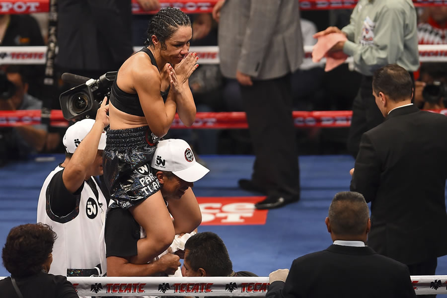 Jackie Nava volvió a pelear después de un año inactiva. (Foto: Mexsport)