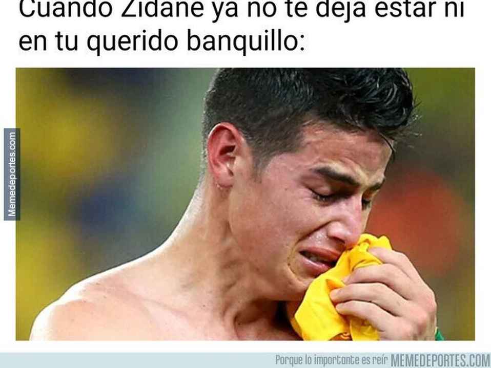 No te preocupes, James, algún otro grande de Europa te buscará para que llegues a la banca.