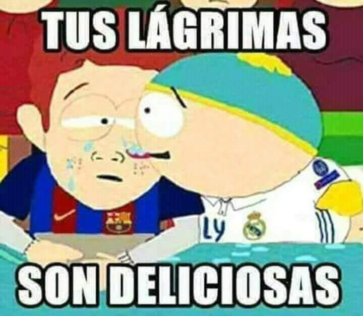 Llorar, llorar y llorar... ¿O cómo dice la canción?