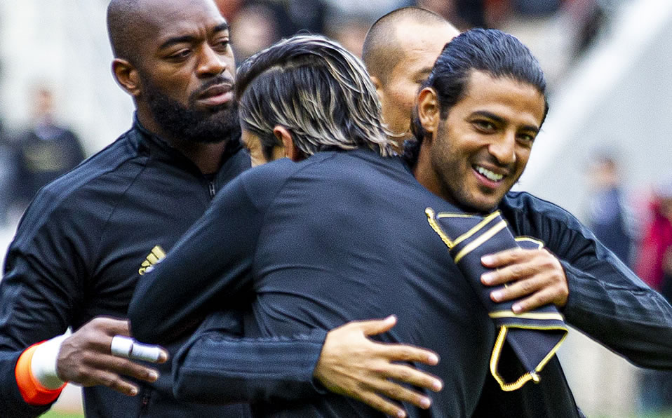 Carlos Vela y Rodolfo Pizarro jugaron en el primer partido de la Temporada 2020 MLS que se canceló. (Imago7)