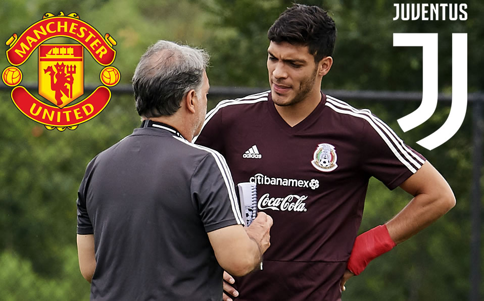 Manchester United y Juventus podrían pagar hasta 100 millones de euros por Raúl Jiménez. (Mexsport)
