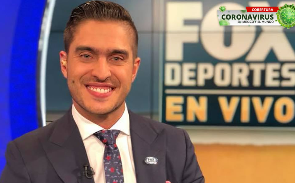El también narrador labora para FOX desde hace tres años (Facebook Rodolfo Landeros)