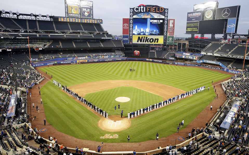 Los Mets también conmemoraron la fecha en su parque en 2019. (Foto: AP)