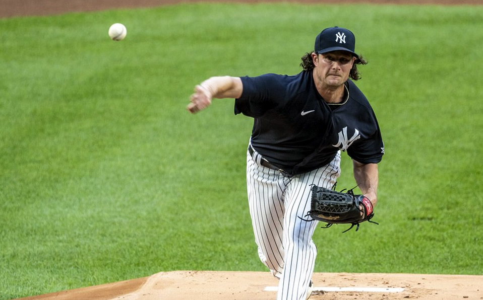 Cole tuvo su primera apertura en el Summer Camp de los Yankees. (Foto: AP)