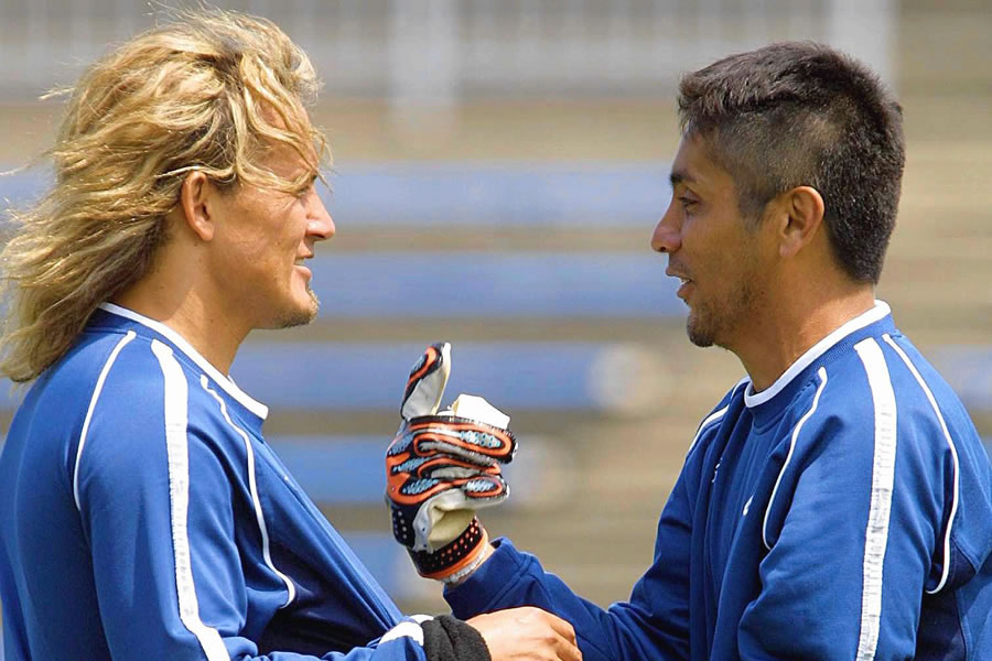 Luis Hernández trolleó a Jorge Campos. (Foto: Mexsport)