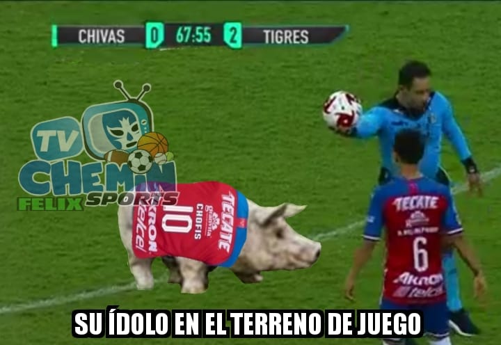Los memes siempre criticando a uno de los mayores talentos del Rebaño.