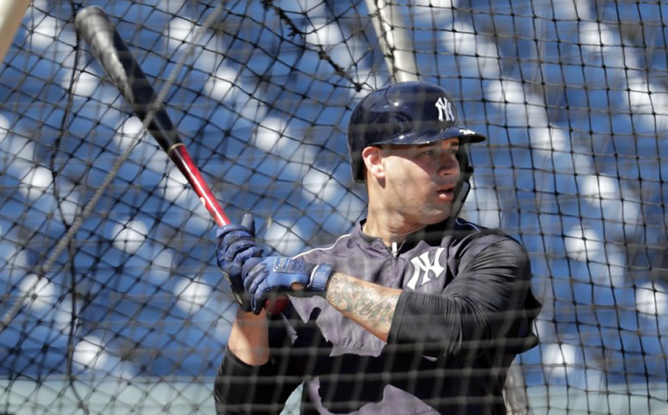 El dominicano Gary Sánchez: sano y listo para jugar con Yankees