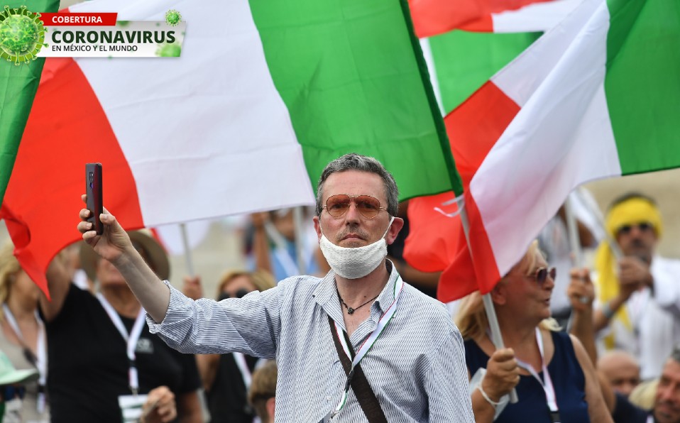 Italia termina el estado de emergencia el próximo 31 de julio. Foto: AFP