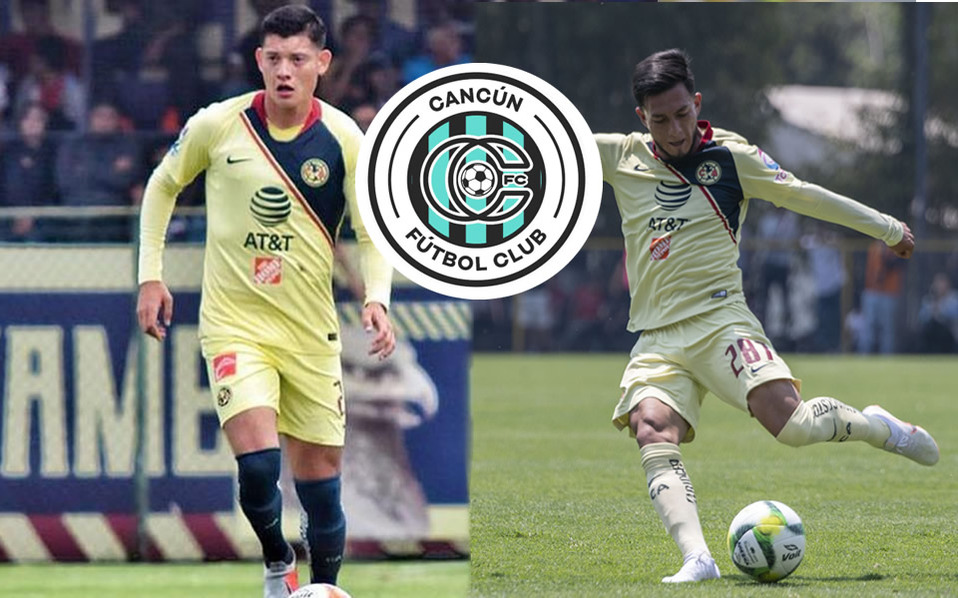 José Clemente y Oswaldo León, canteranos del América, al Cancún FC (FOTO: Mexsport)