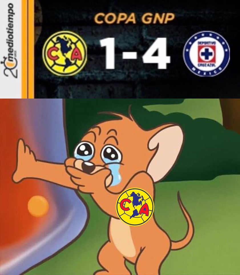 La Máquina también goleó con los memes al América.