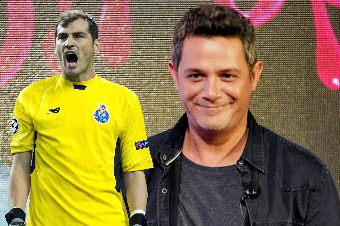 Casillas y su impresionante regalo a Alejandro Sanz del Mundial 2010 (FOTO: AFP)