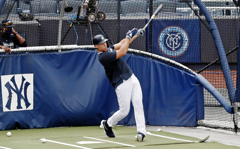 Judge viene recuperándose de otra lesión. (Foto: AP)