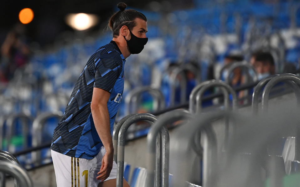 Gareth Bale sigue borrado en el Madrid e hizo otra locura en la banca (FOTO: AFP)