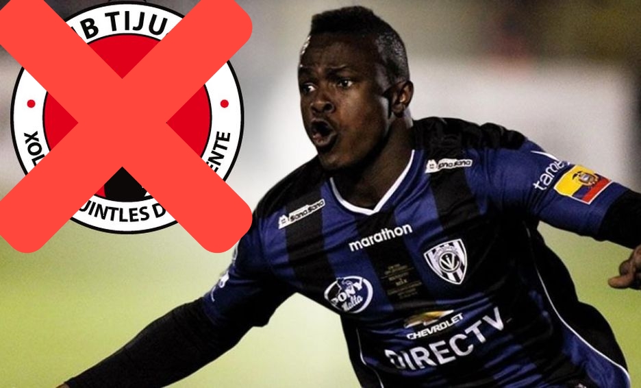José Angulo, 'refuerzo' de Xolos, se fue a jugar a Ecuador