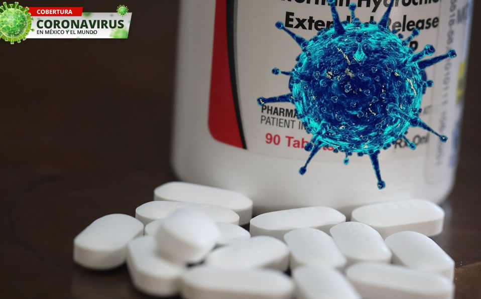 Medicina contra el coronavirus. (AFP)
