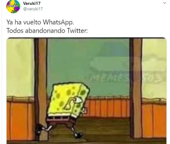 Abandonen esta jungla y volvamos al confort de WhatsApp.