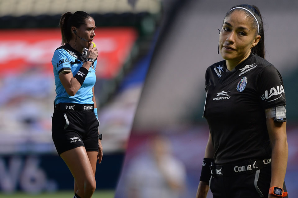¡Bien por ellas! Mujeres pitan los juegos de la Copa Telcel (FOTO: Mexsport)