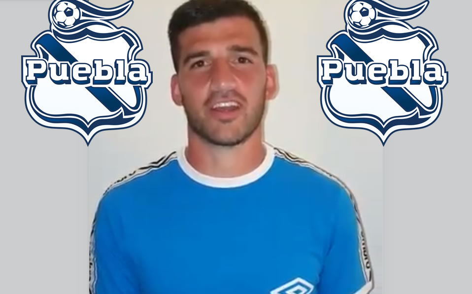 Bernardo Cuesta fue dirigido por Juan Reynoso en el Melgar de Perú. (Captura de pantalla: TW @ClubPueblaMX)