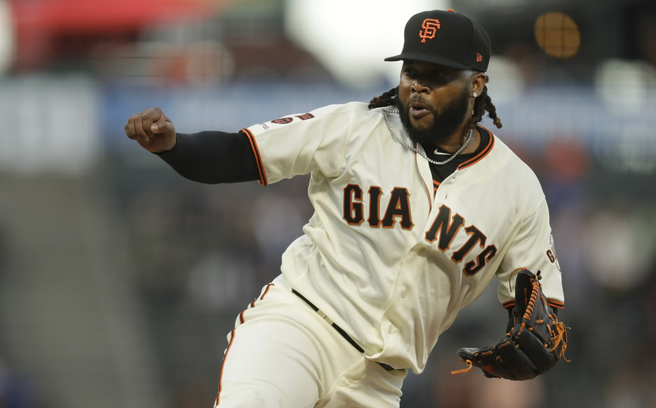 Oficial: Johnny Cueto abrirá el Día Inaugural por los Giants