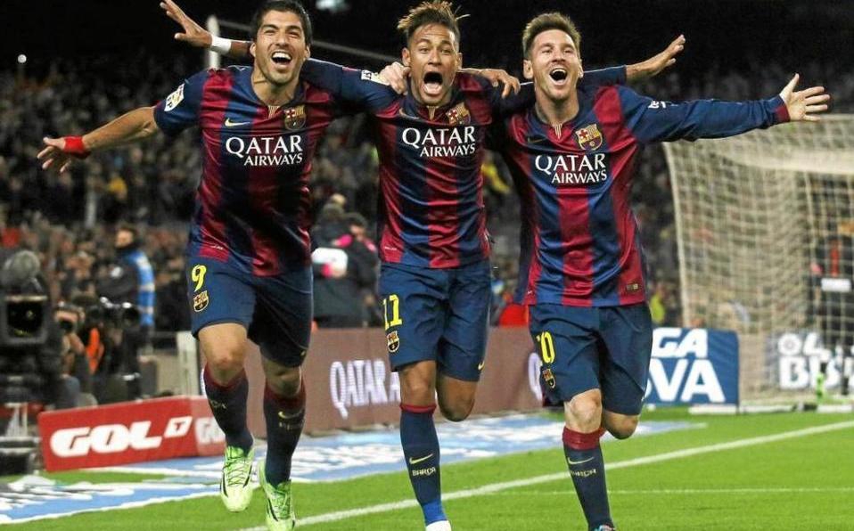 El tridente más extrañado en los últimos tiempos en el Barcelona. (AFP)