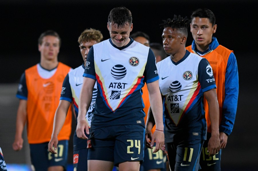 Los americanistas se fueron dolidos por el revés en el Clásico Nacional. FOTO: Imago7.