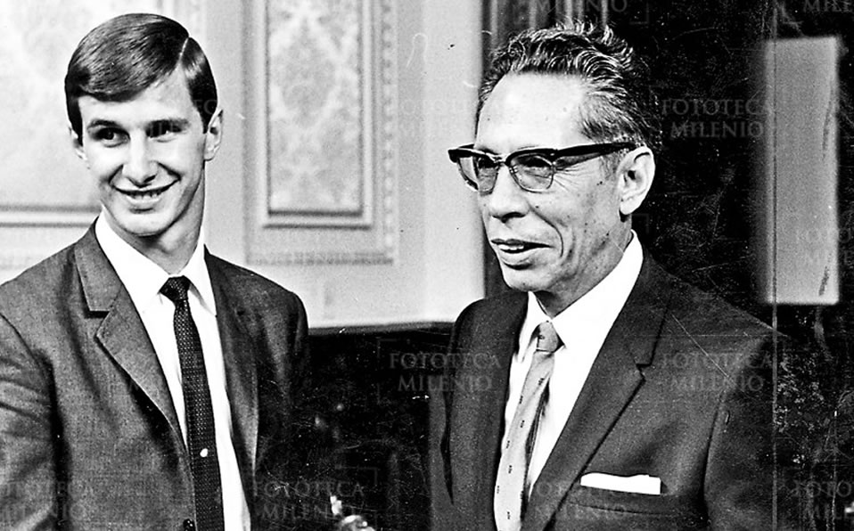 Enrique Borja tenía una buena relación con el mandatario (Fototeca Milenio)