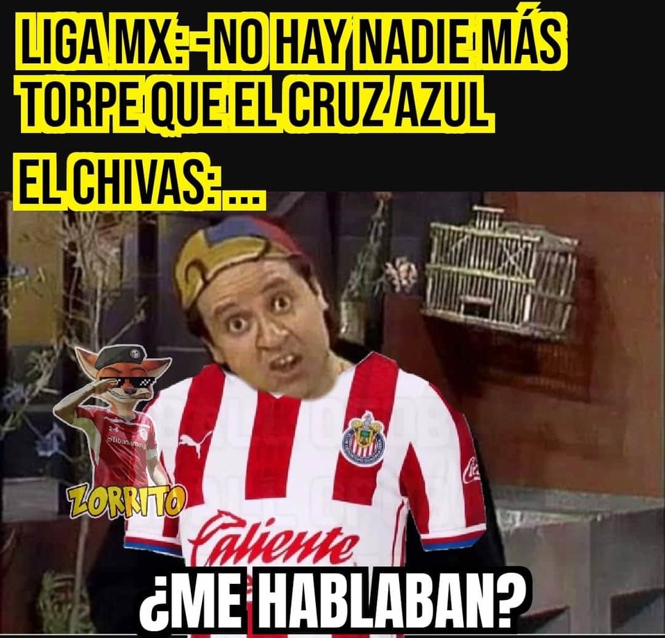 Los memes de la victoria de Cruz Azul sobre Chivas en la Copa GNP.