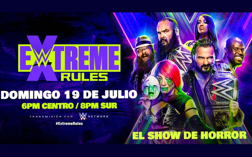 WWE Extreme Rules 2020 se realizará en el Performance Center de Orlando. (WWE)