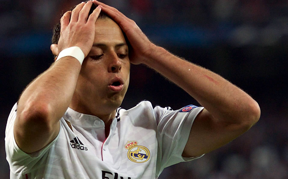 Chicharito jugó la Temporada 2014-2015 con el Real Madrid. (Mexsport)